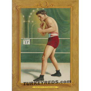 Packey McFarland - Turkey Reds Cabinet card file