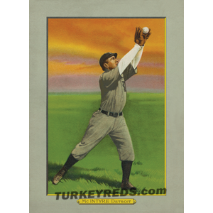 Harry McIntyre Brooklyn Superbas (Dodgers) Turkey Reds Cabinet Card file