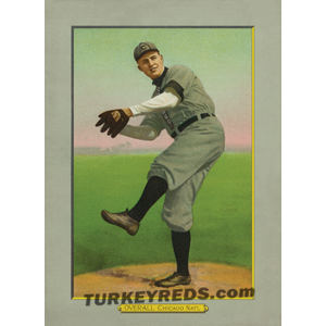 Orval Overall - Chicago Nat'l Turkey Reds Cabinet Card file