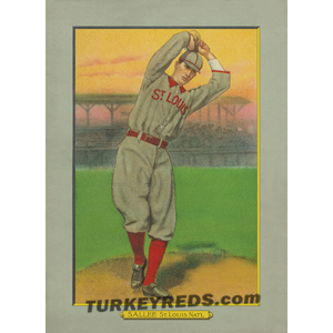 Slim Sallee St. Louis Cardinals Turkey Reds Cabinet Card file