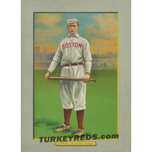 Jake Stahl - Boston Red Sox Turkey Reds Cabinet Card file