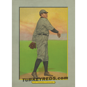 Cy Young - Cleveland Turkey Reds Cabinet Card file