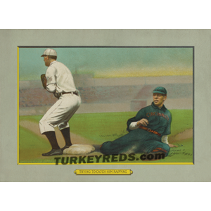 Trying to catch him nappin - Turkey Reds Cabinet Card file